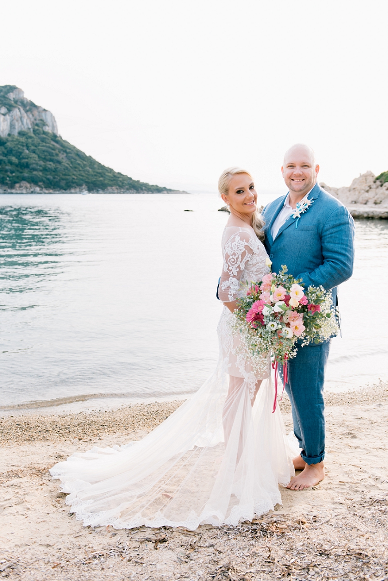 Intimate Wedding On The Beach Sardinia 10