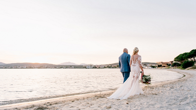 Intimate Wedding On The Beach Sardinia 23
